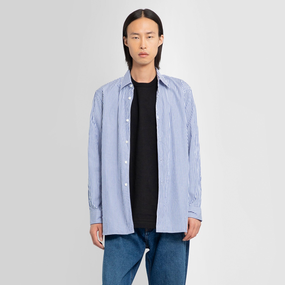 Antonioli - Shirt in Blue for Man by Comme Des Garcons GOOFASH