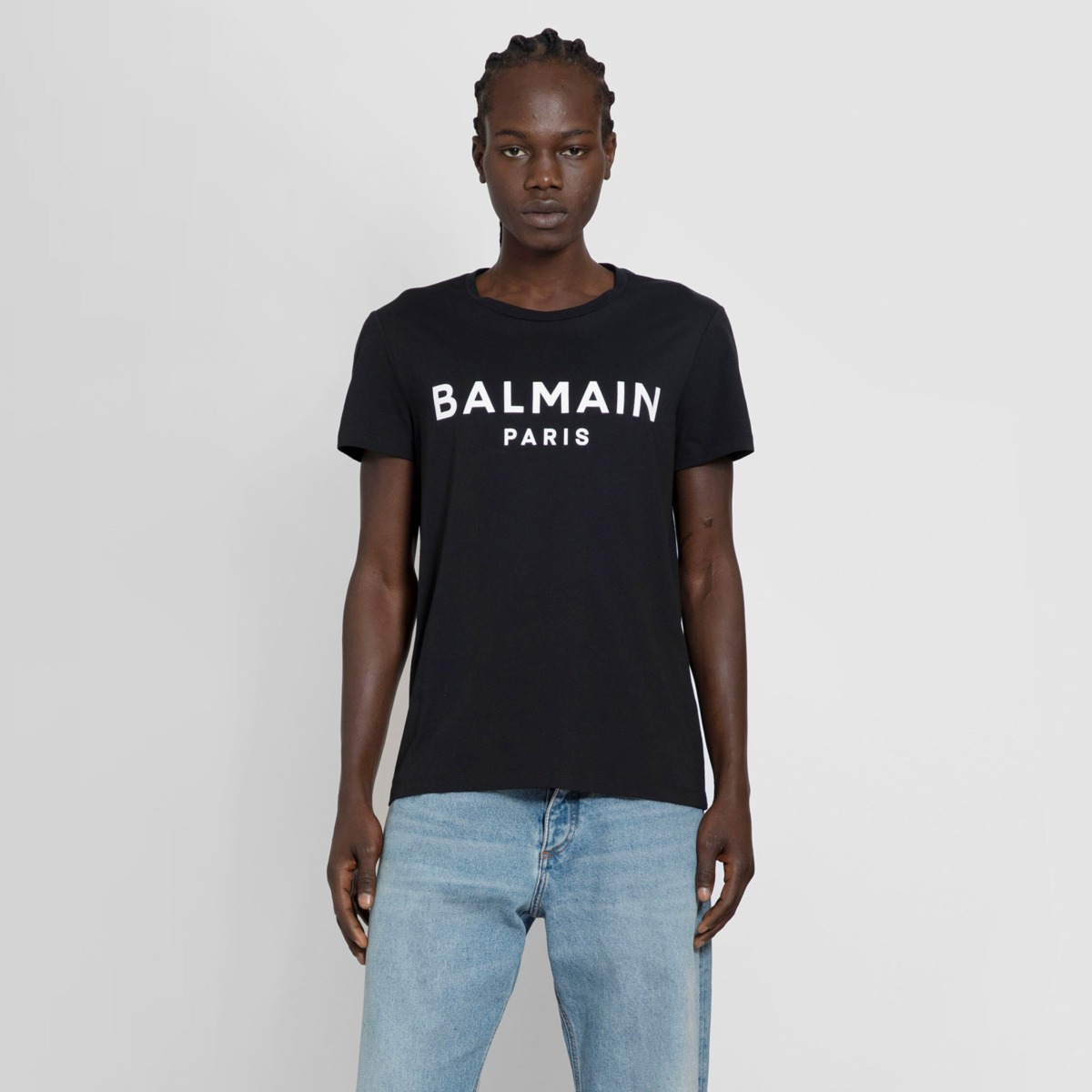 Antonioli T-Shirt in Black from Balmain GOOFASH