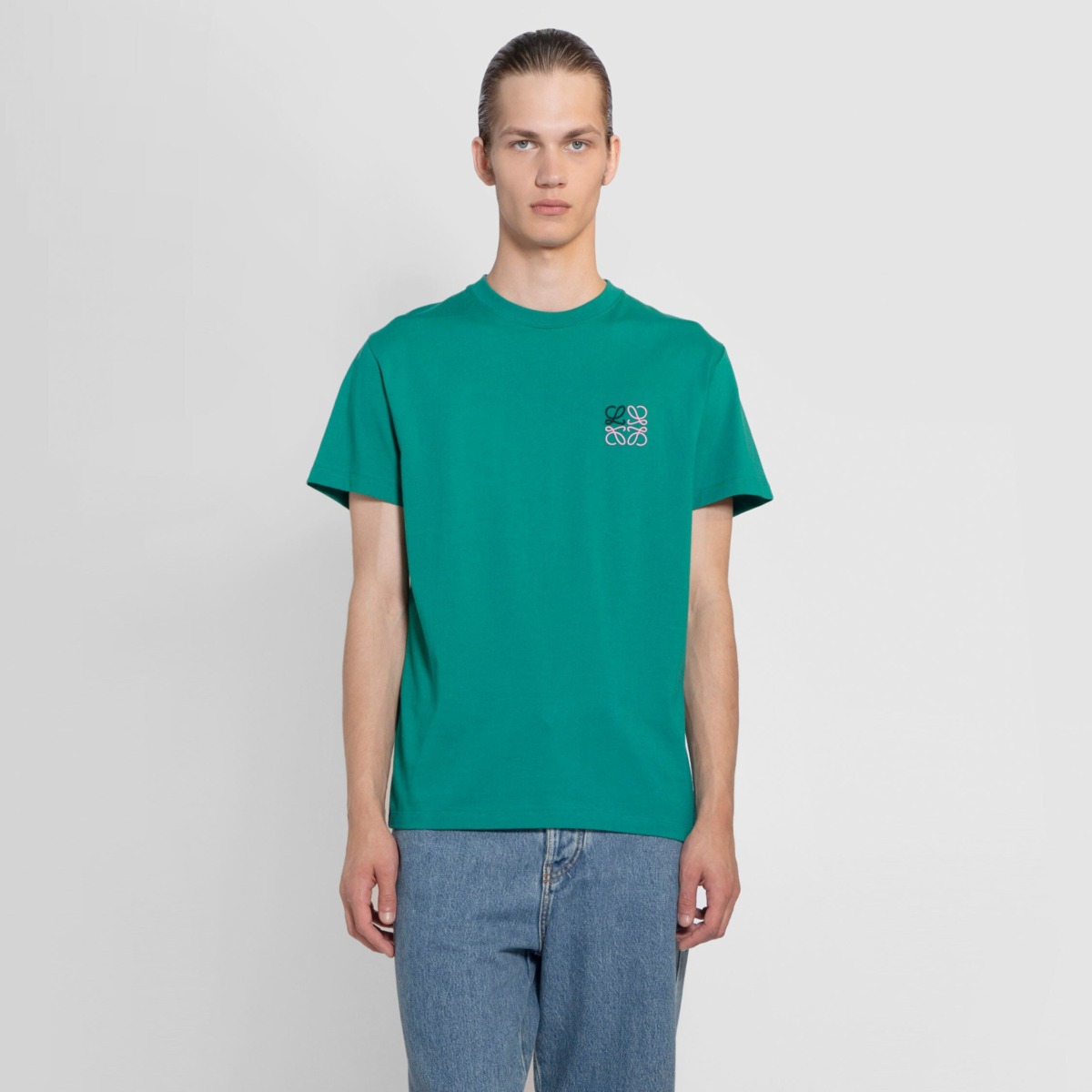 Antonioli - T-Shirt in Green - Loewe - Man GOOFASH