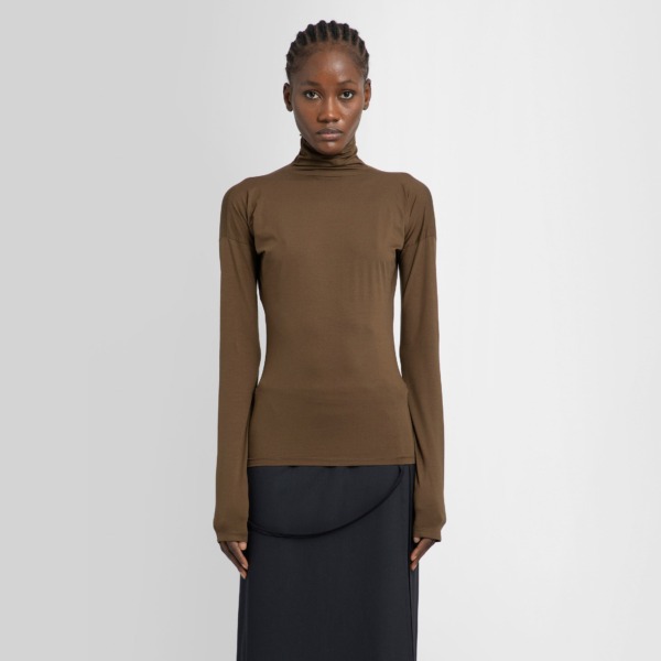 Antonioli - Top Brown for Women from Lemaire GOOFASH