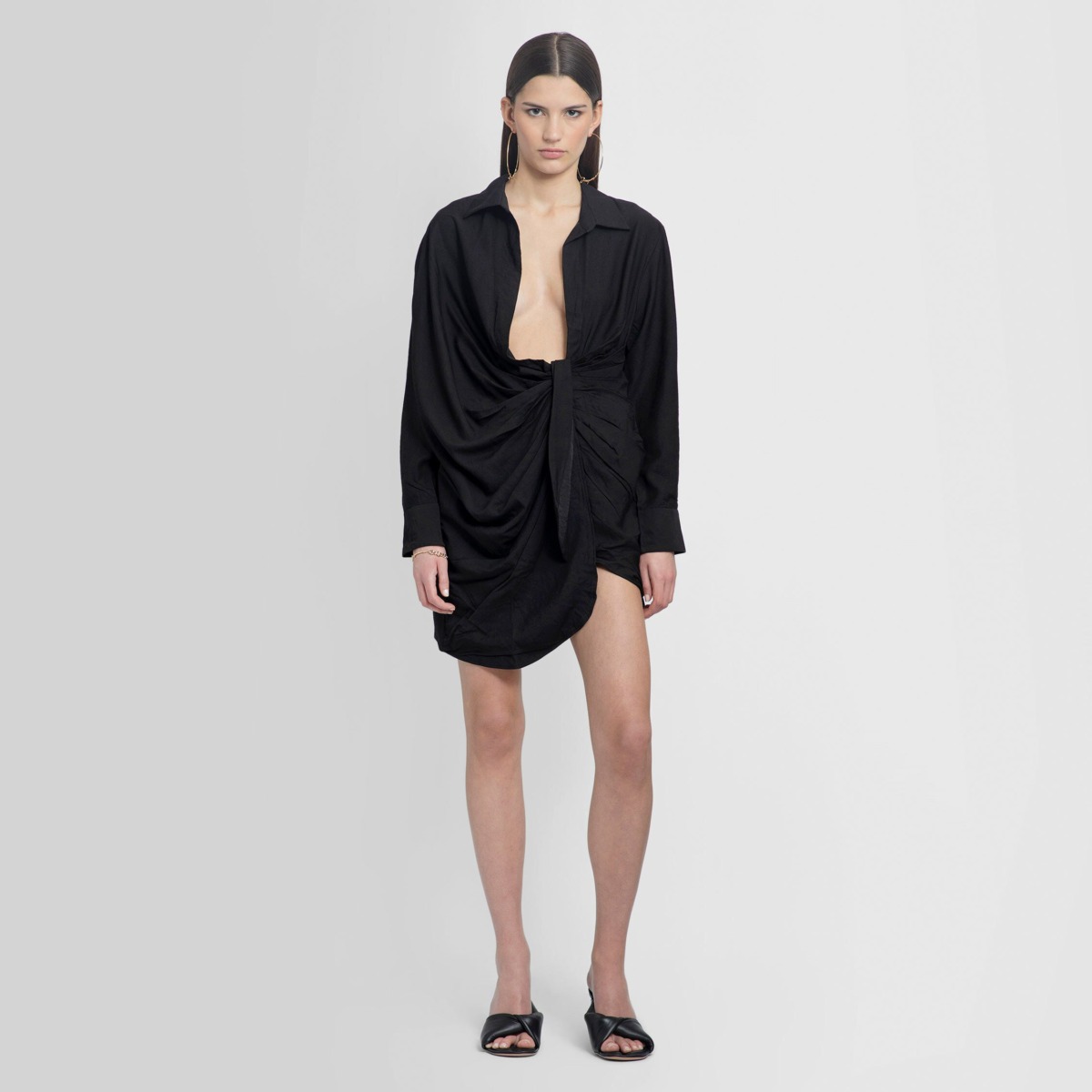 Antonioli - Women's Dress in Black Jacquemus GOOFASH