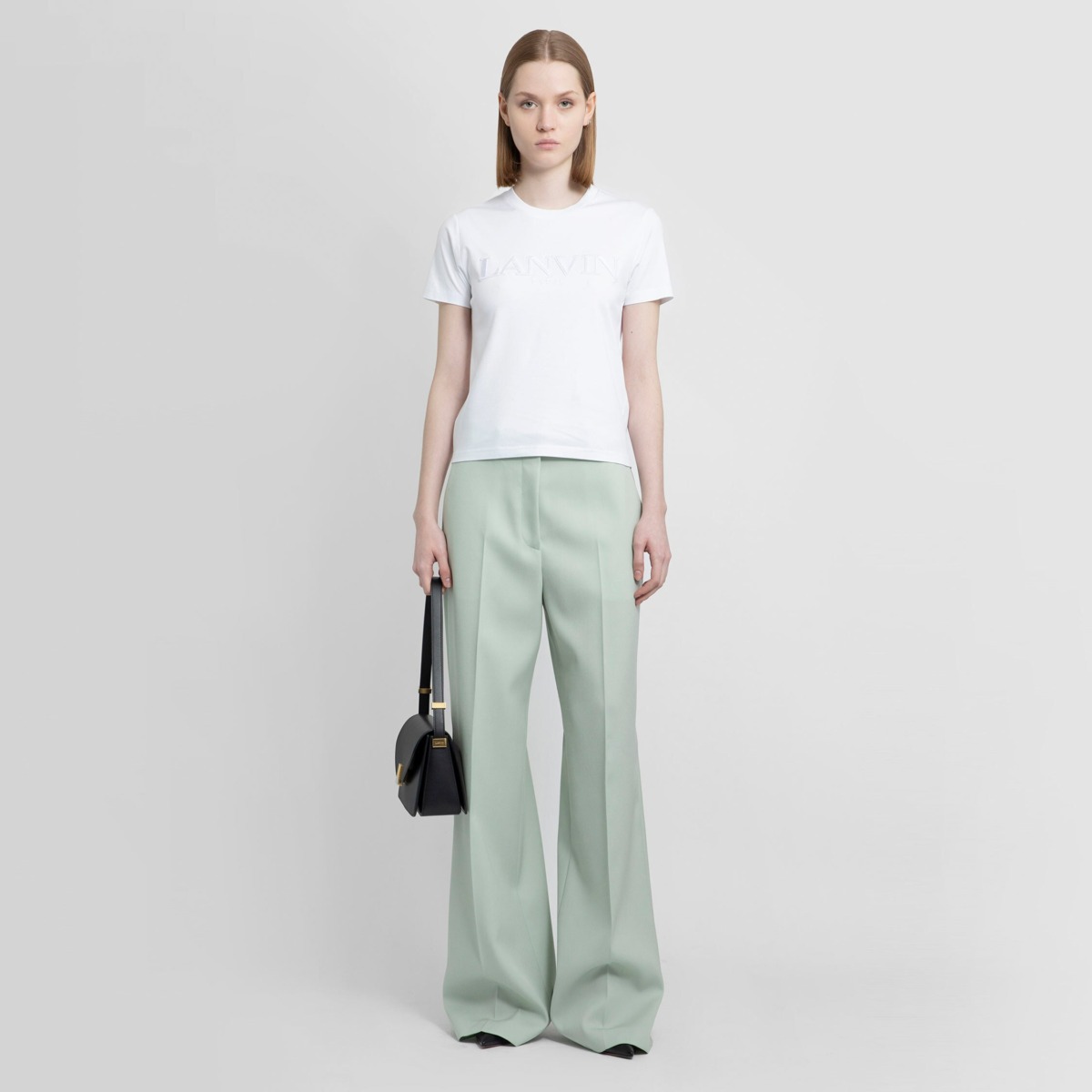 Antonioli - Womens Trousers in Green - Lanvin GOOFASH
