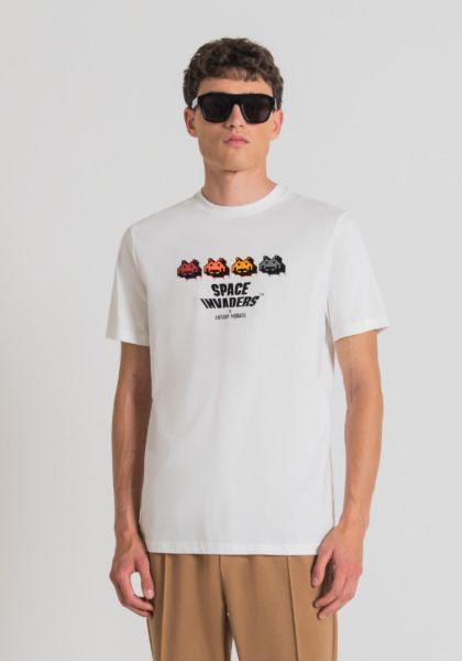 Antony Morato Mens T-Shirt in White GOOFASH