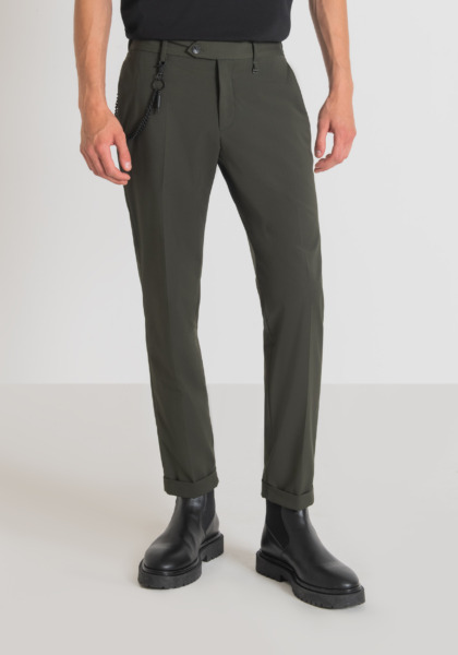 Antony Morato Men's Trousers Green GOOFASH
