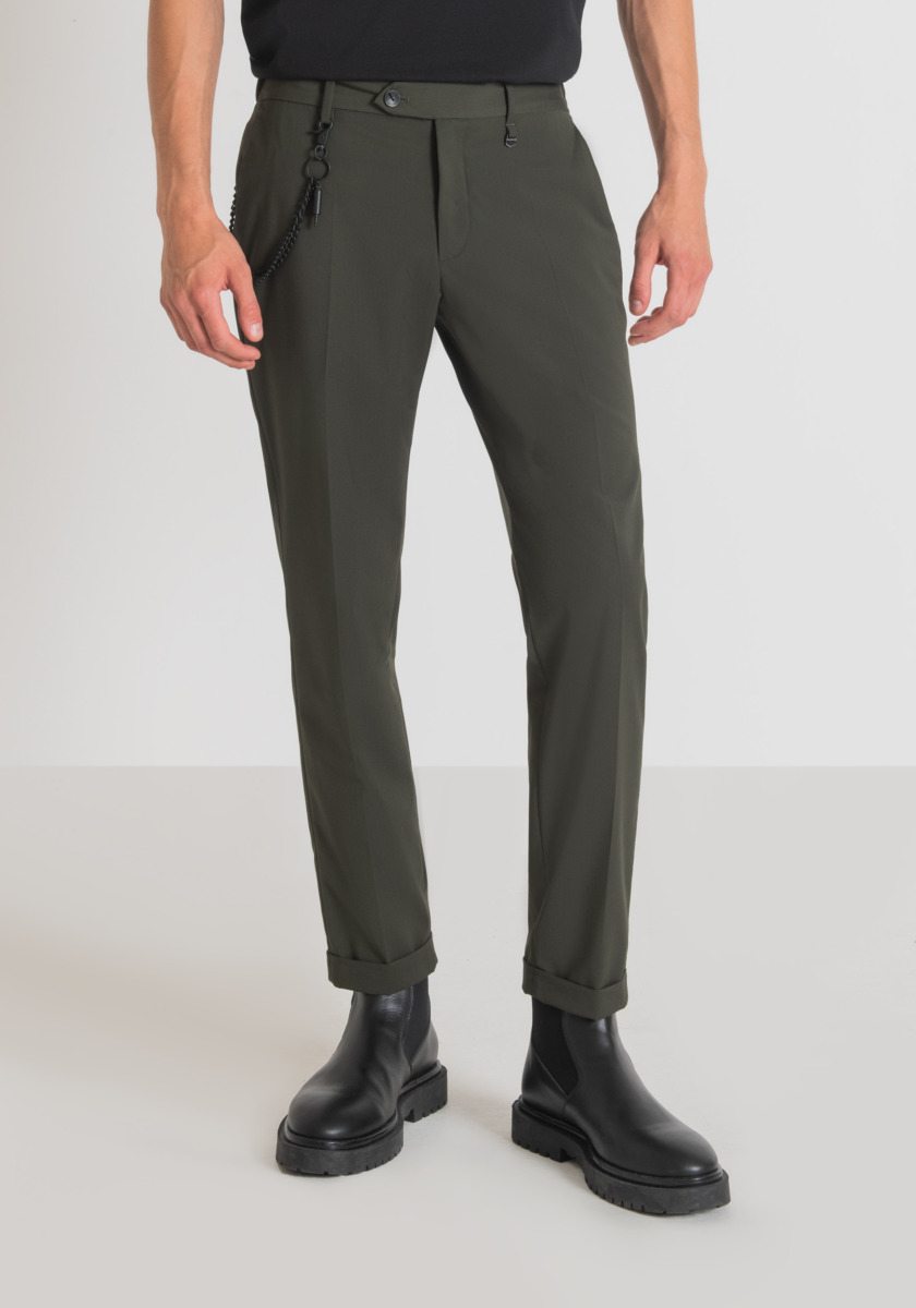 Antony Morato Men's Trousers Green GOOFASH