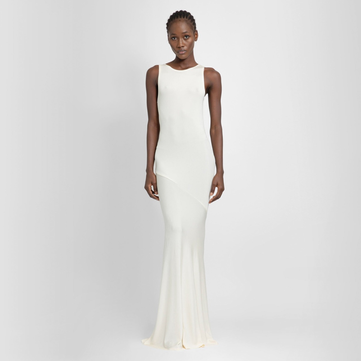 Atlein Lady White Dress from Antonioli GOOFASH