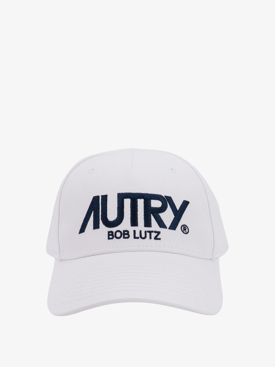 Autry Mens White Hat from Nugnes GOOFASH