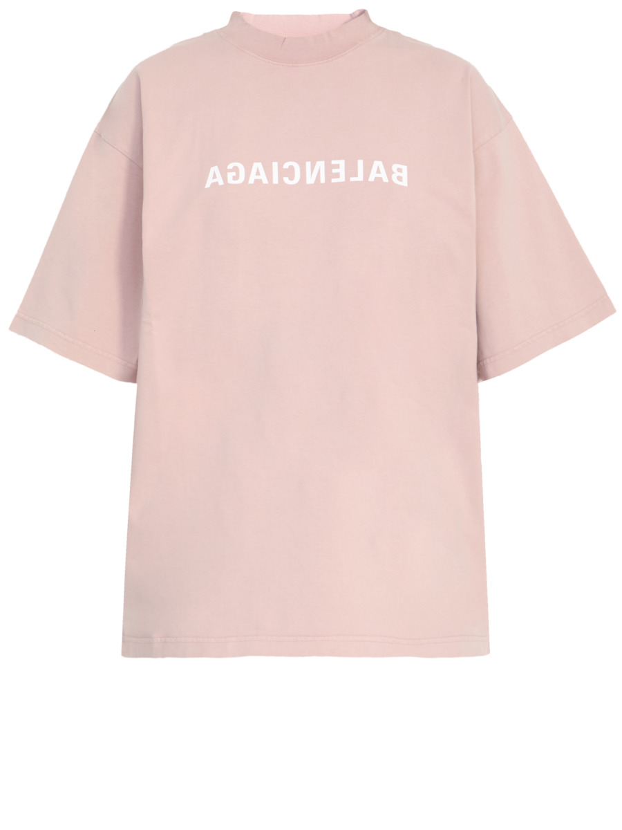 Balenciaga - Ladies T-Shirt in Pink by Leam GOOFASH