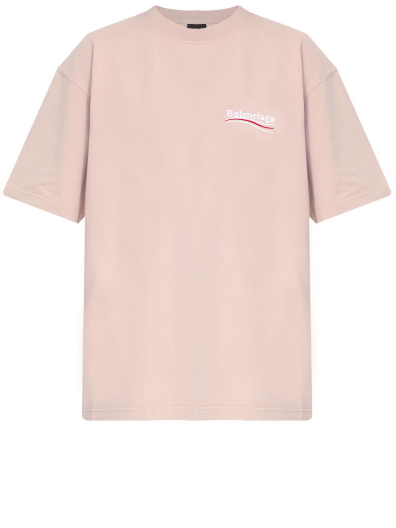 Balenciaga Woman T-Shirt Pink at Leam GOOFASH