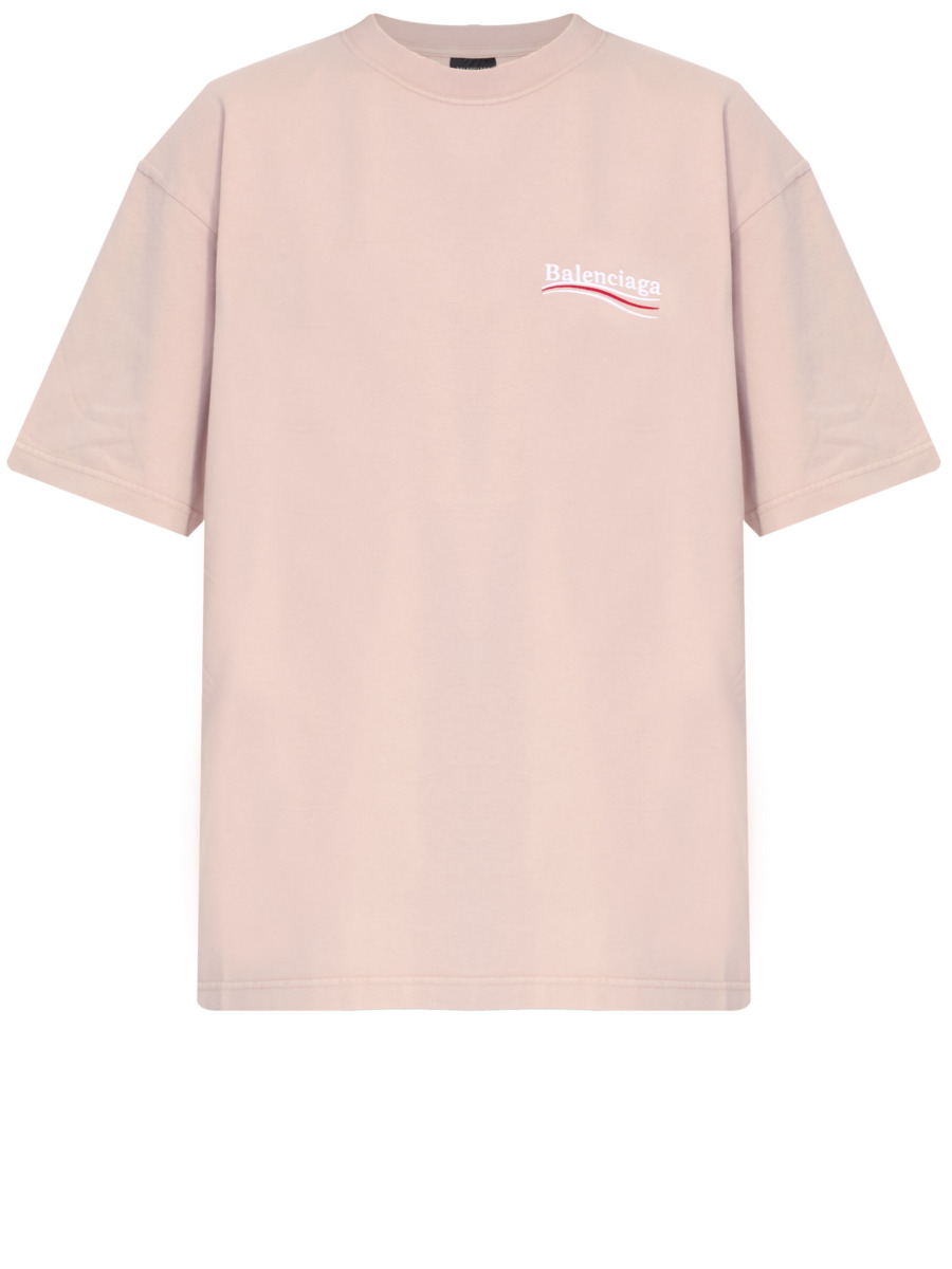 Balenciaga Woman T-Shirt Pink at Leam GOOFASH