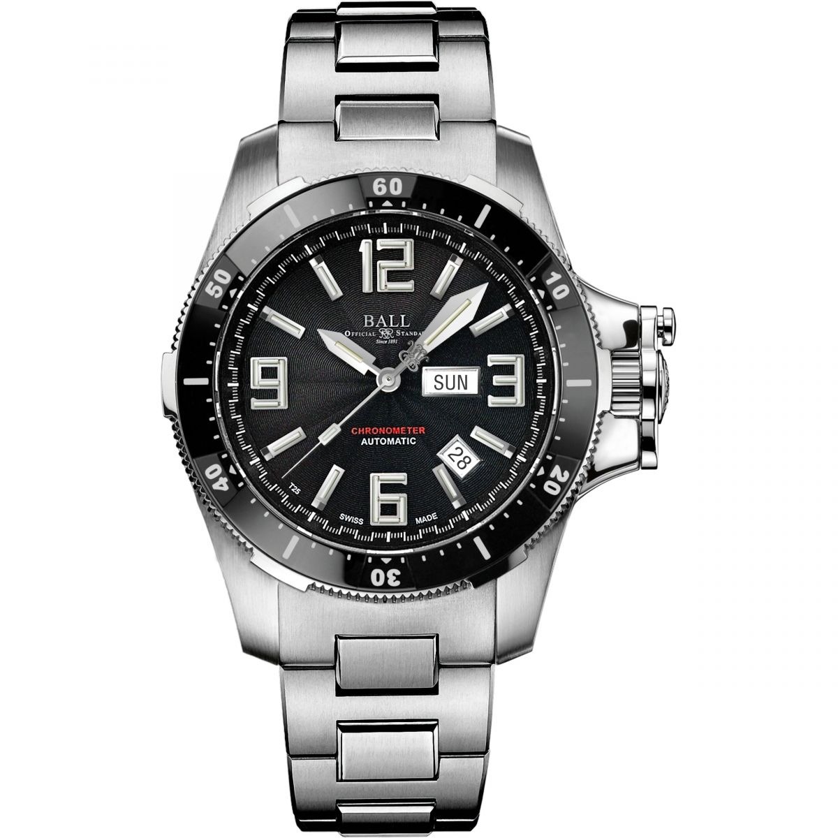 Ball - Watch in Black for Men from Watch Shop GOOFASH