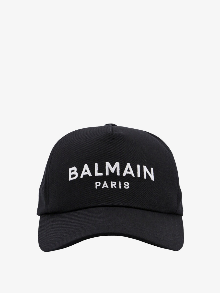 Balmain Men's Black Hat from Nugnes GOOFASH