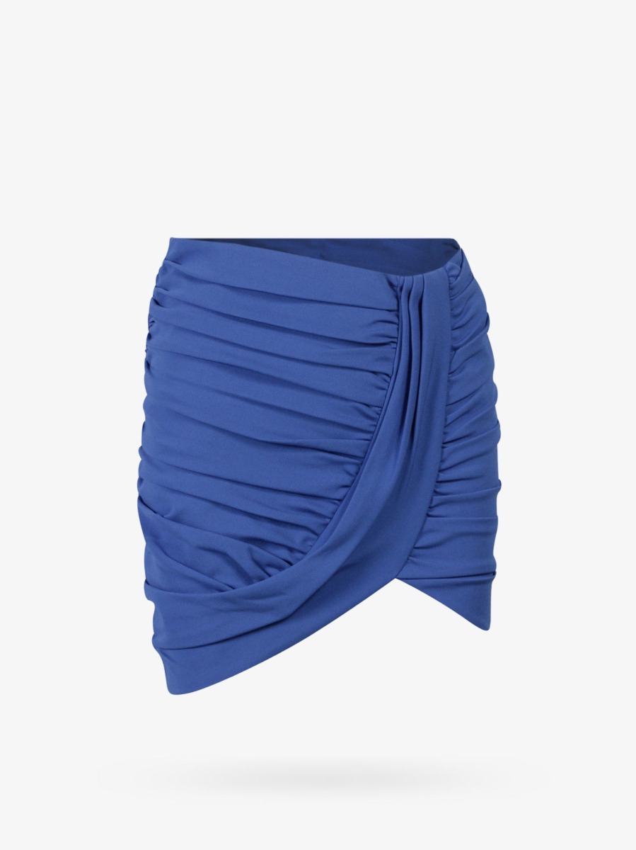Balmain - Skirt in Blue for Woman by Nugnes GOOFASH