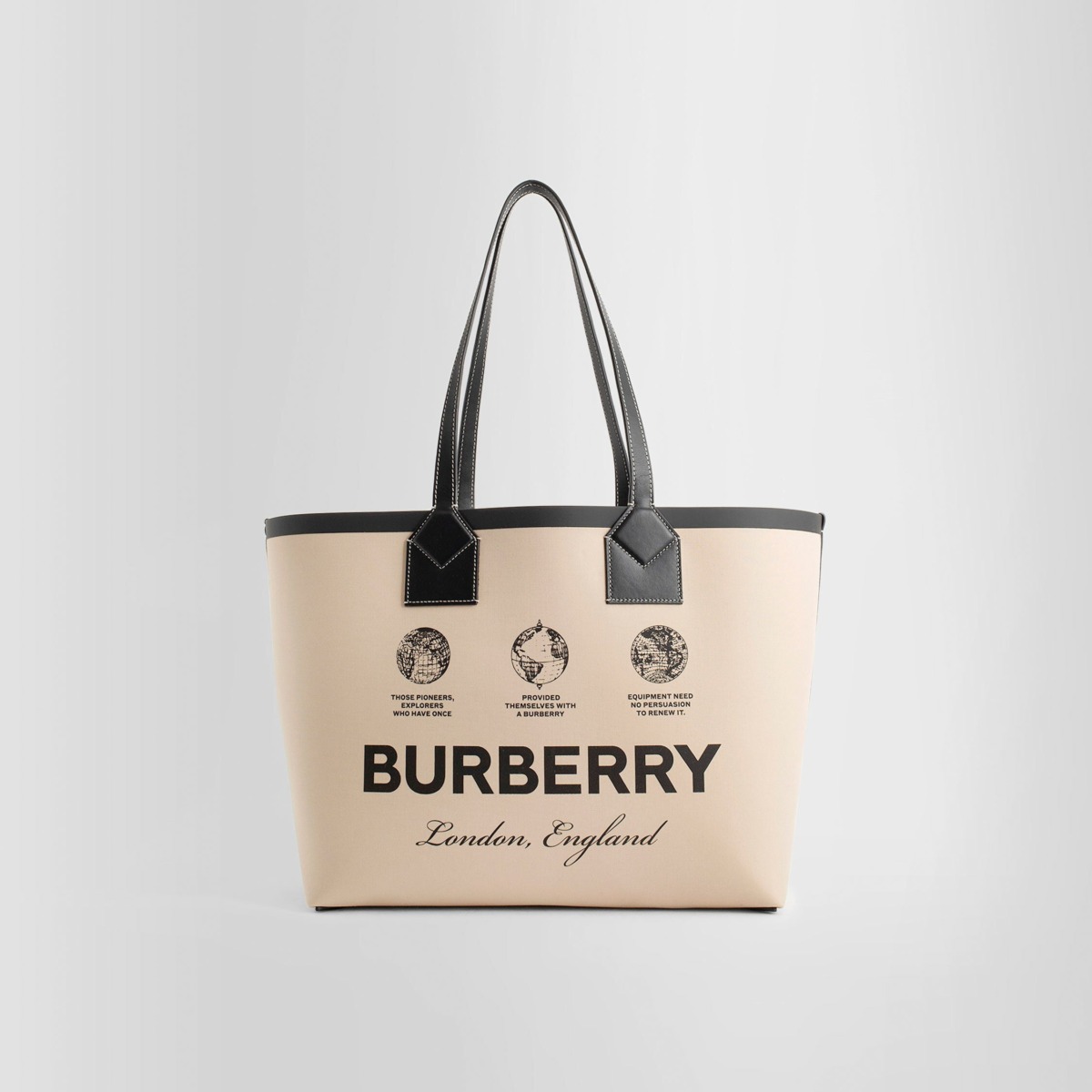 Beige Tote Bag - Burberry - Ladies - Antonioli GOOFASH