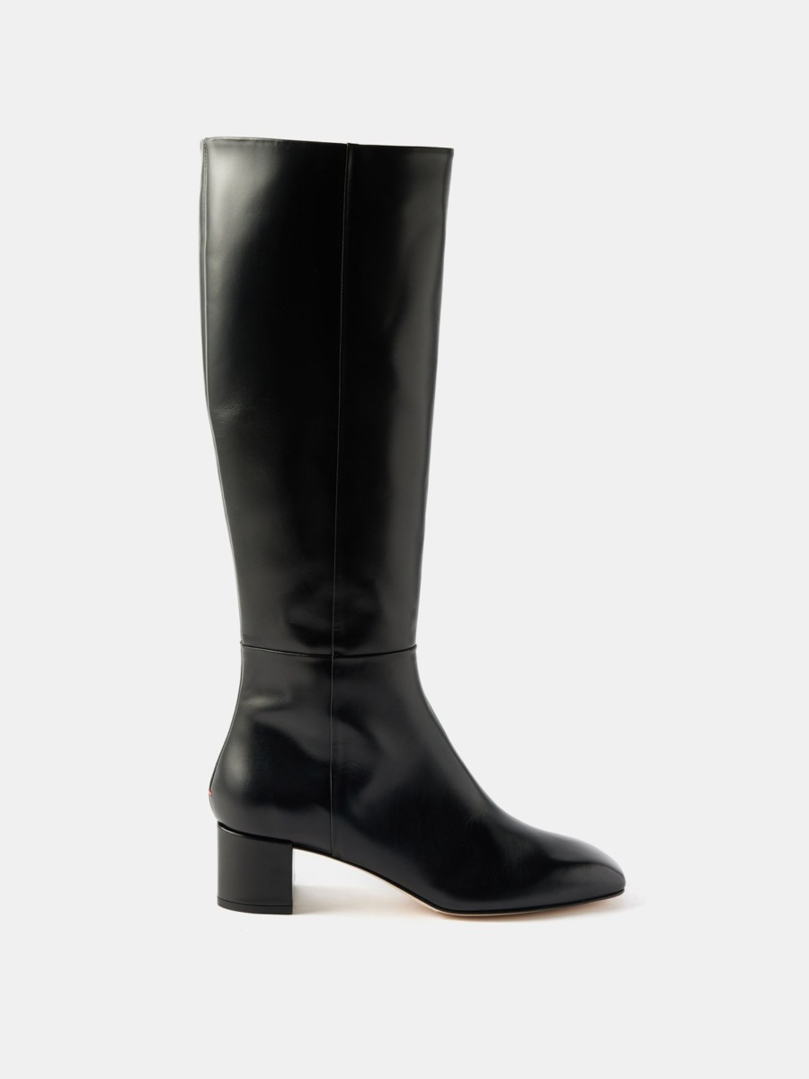 Black - Knee High Boots - Matches Fashion GOOFASH