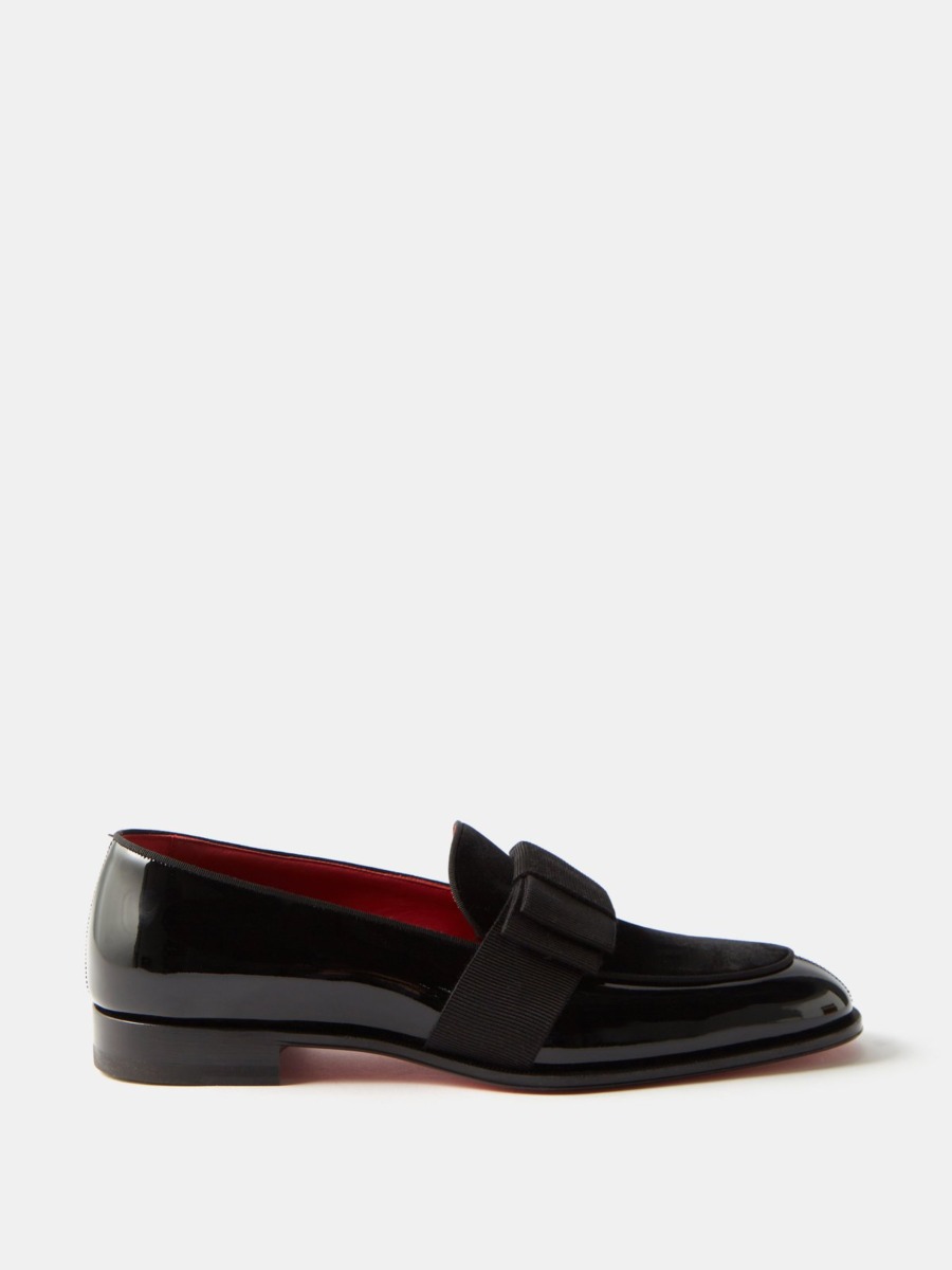 Black Loafers - Matches Fashion - Christian Louboutin GOOFASH