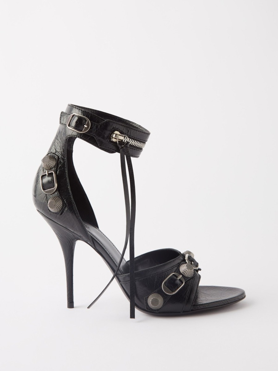 Black Sandals Balenciaga - Matches Fashion GOOFASH
