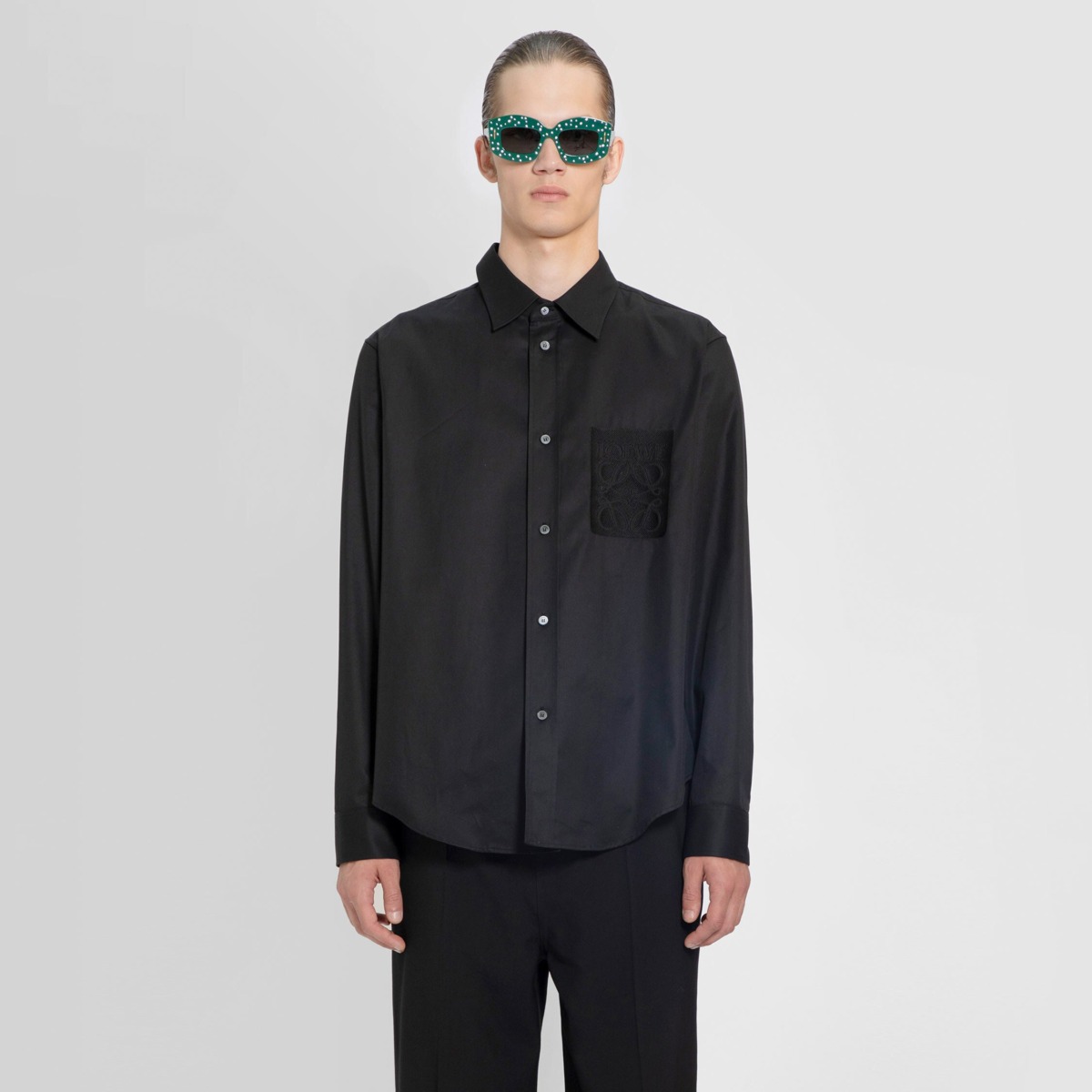 Black - Shirt - Loewe - Gents - Antonioli GOOFASH