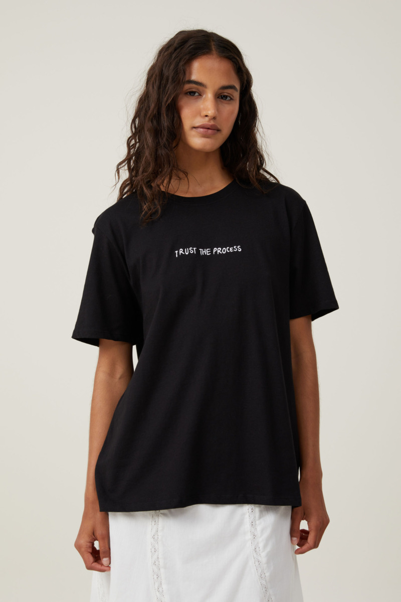 Black - T-Shirt - Ladies - Cotton On GOOFASH