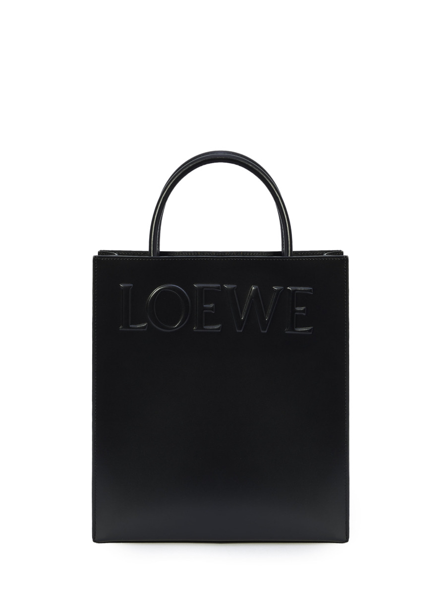 Black Tote Bag - Loewe - Woman - Leam GOOFASH