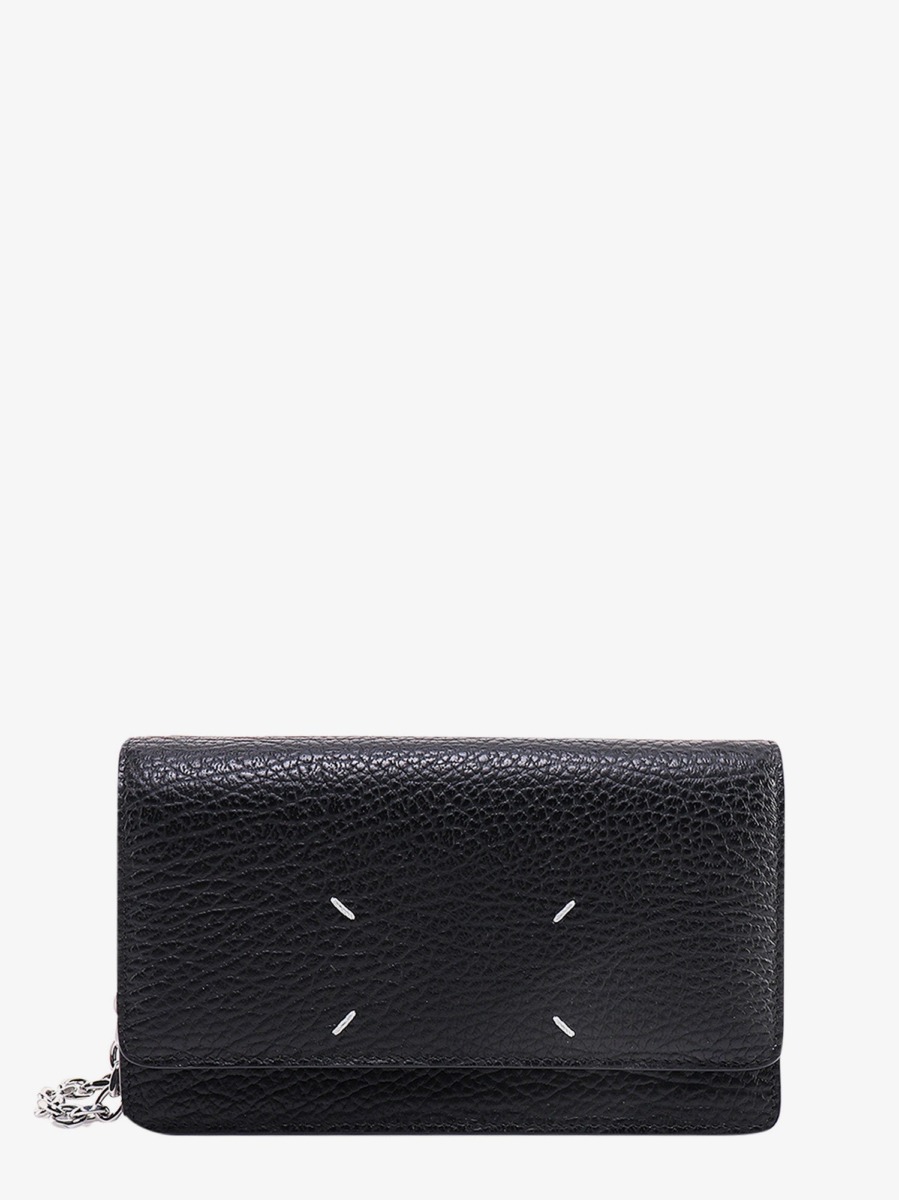 Black Wallet for Woman by Nugnes GOOFASH