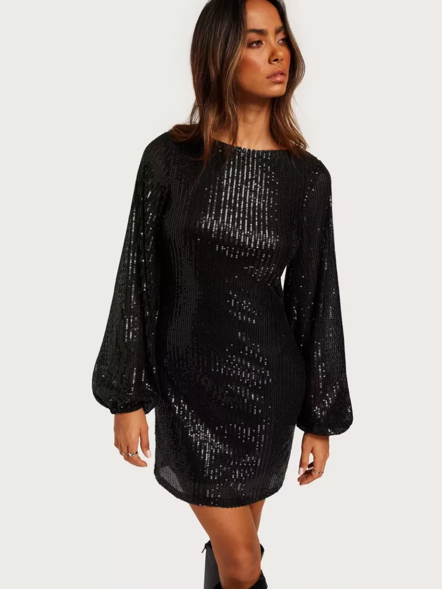 Black - Womens Party Dress - Nelly GOOFASH