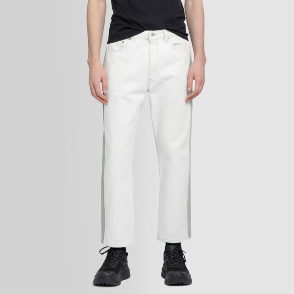 Bless - White Jeans - Antonioli Gents GOOFASH