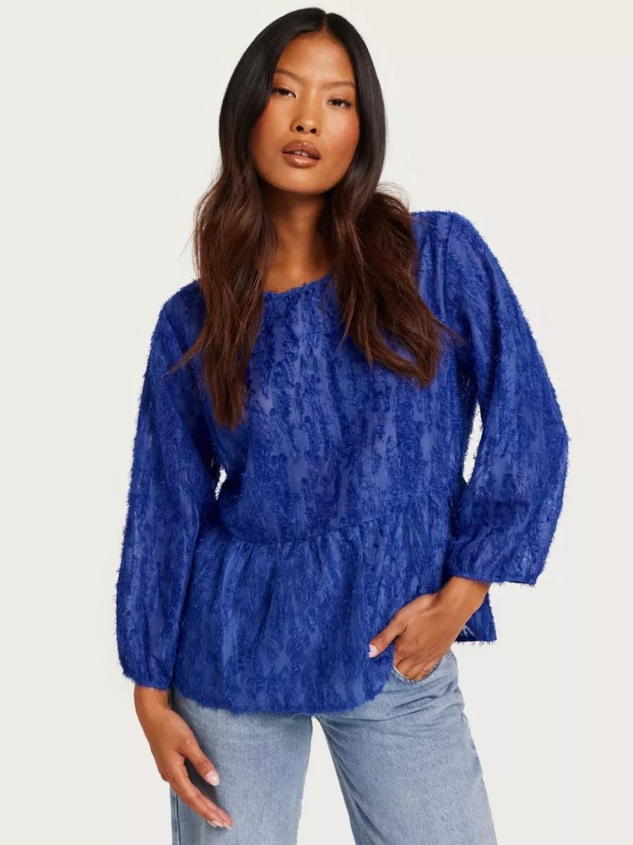 Blouse in Blue Nelly Woman - Jdy GOOFASH