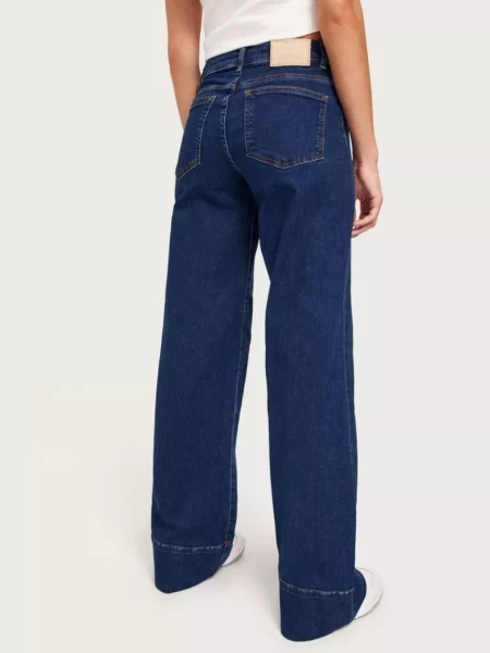 Blue - High Waist Jeans - Only - Ladies - Nelly GOOFASH