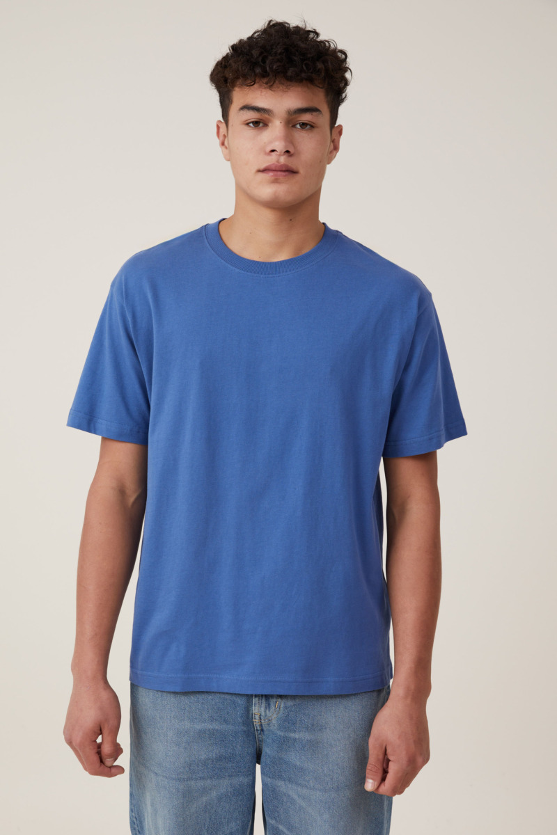 Blue Men T-Shirt - Cotton On GOOFASH