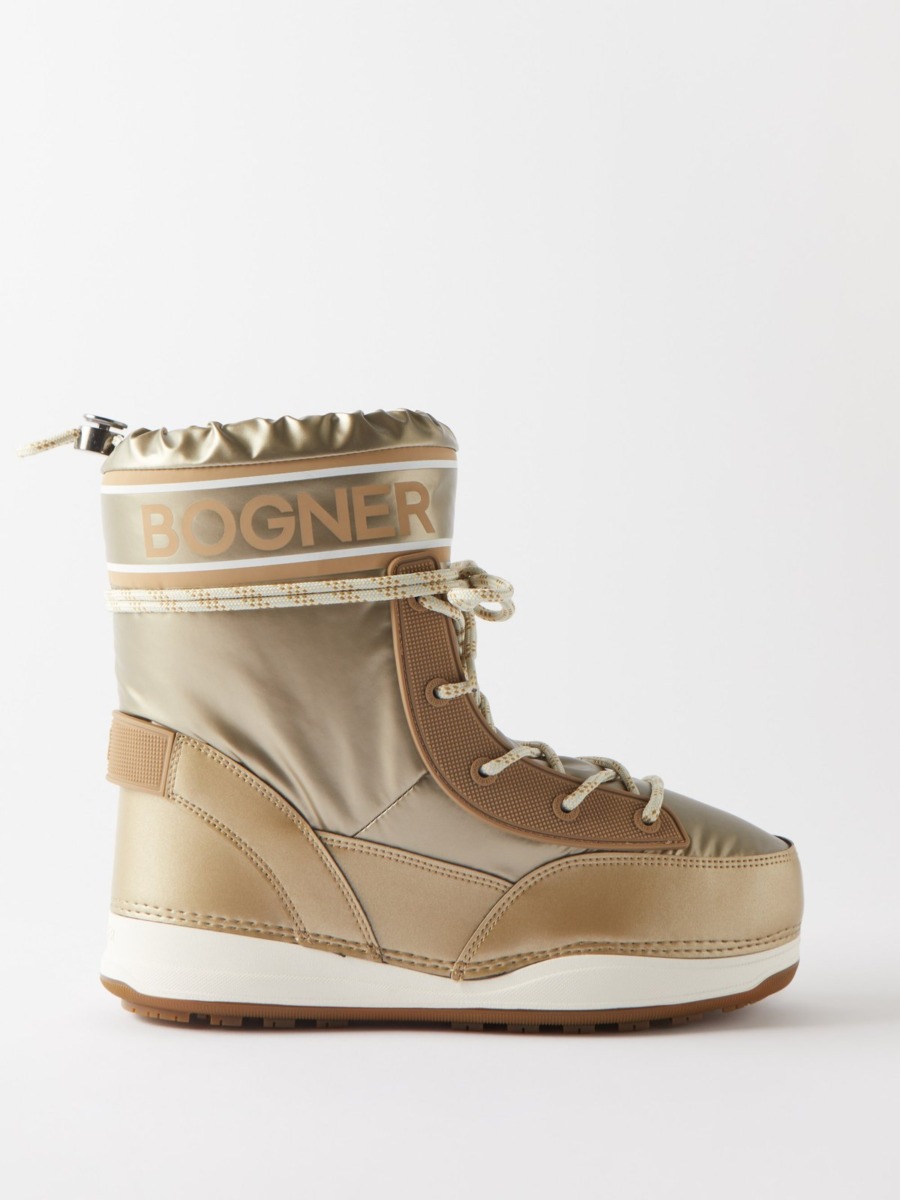 Bogner Boots in Gold Matches Fashion GOOFASH