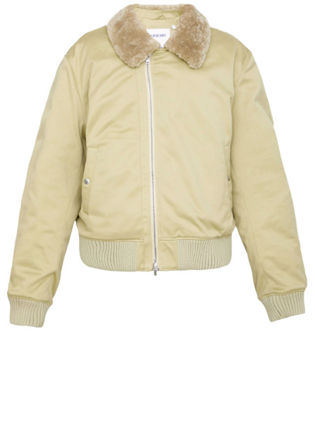 Bomber Jacket in Beige for Man by Leam GOOFASH