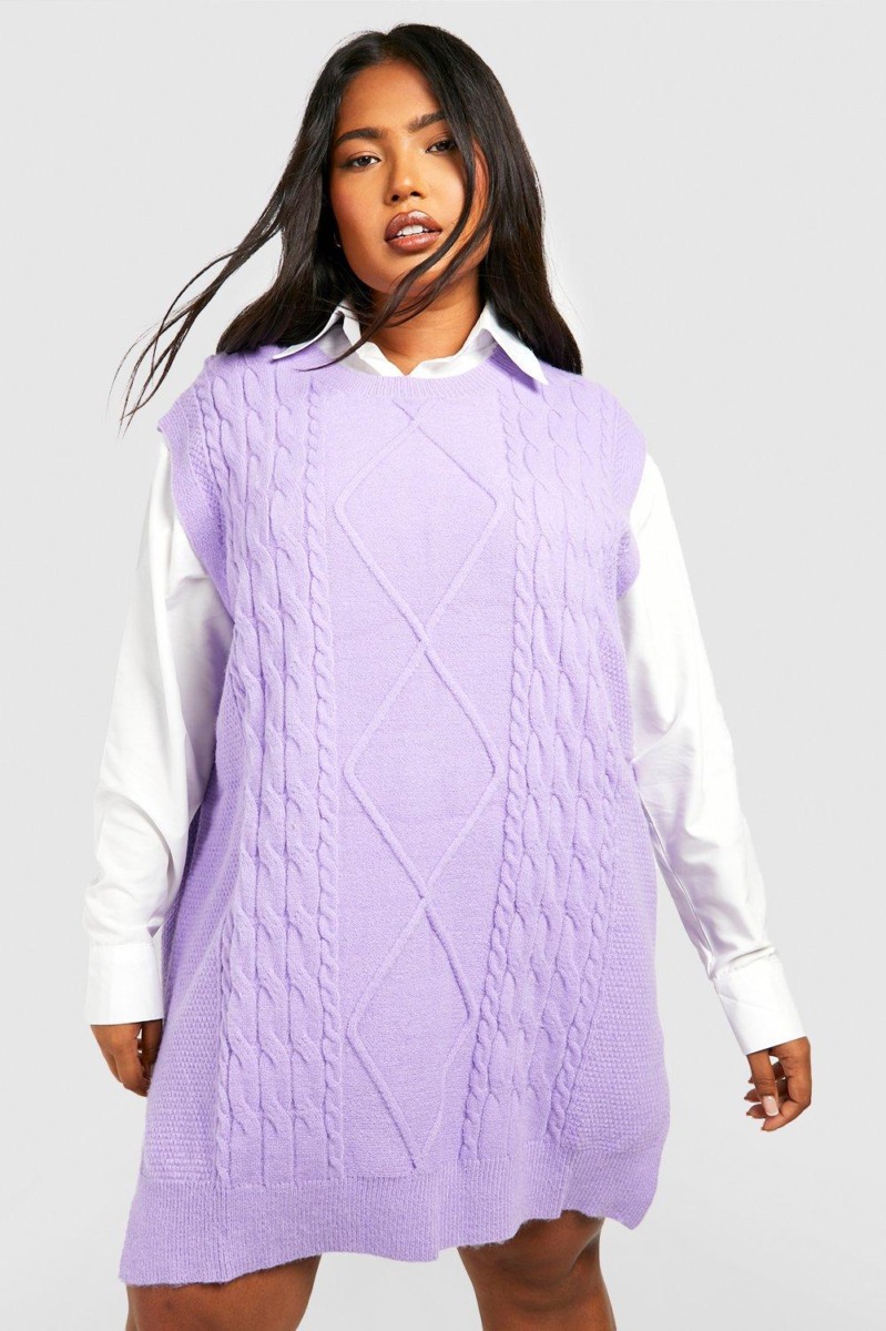 Boohoo - Purple Shirt Dress for Woman GOOFASH