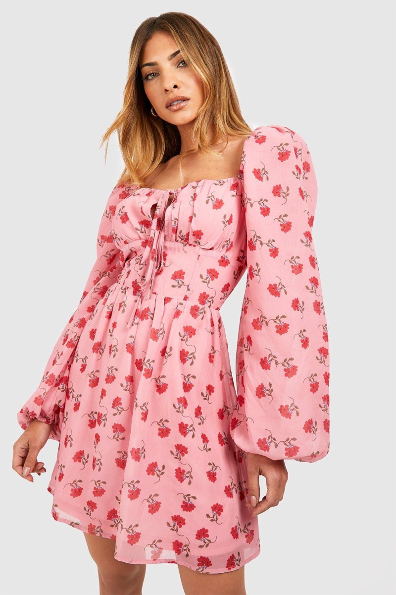 Boohoo - Women Dress - Pink GOOFASH
