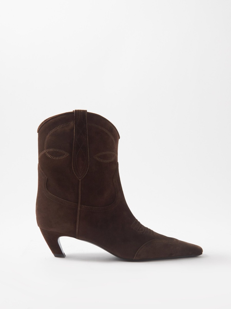 Boots in Brown Matches Fashion - Khaite GOOFASH