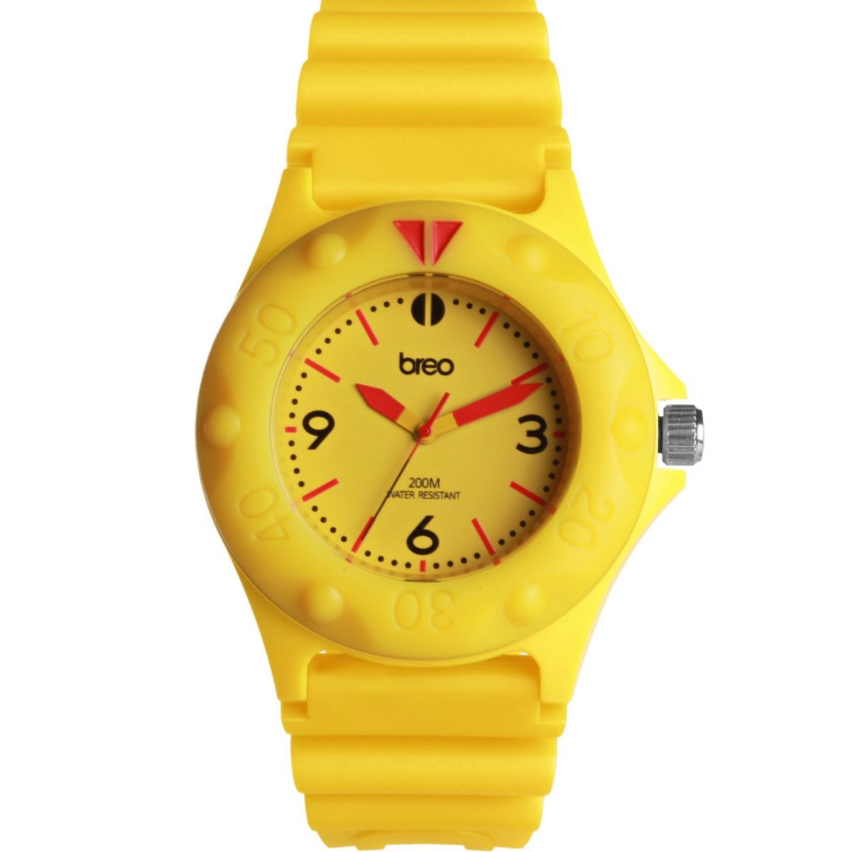 Breo - Men's Watch in Yellow - Watch Shop GOOFASH