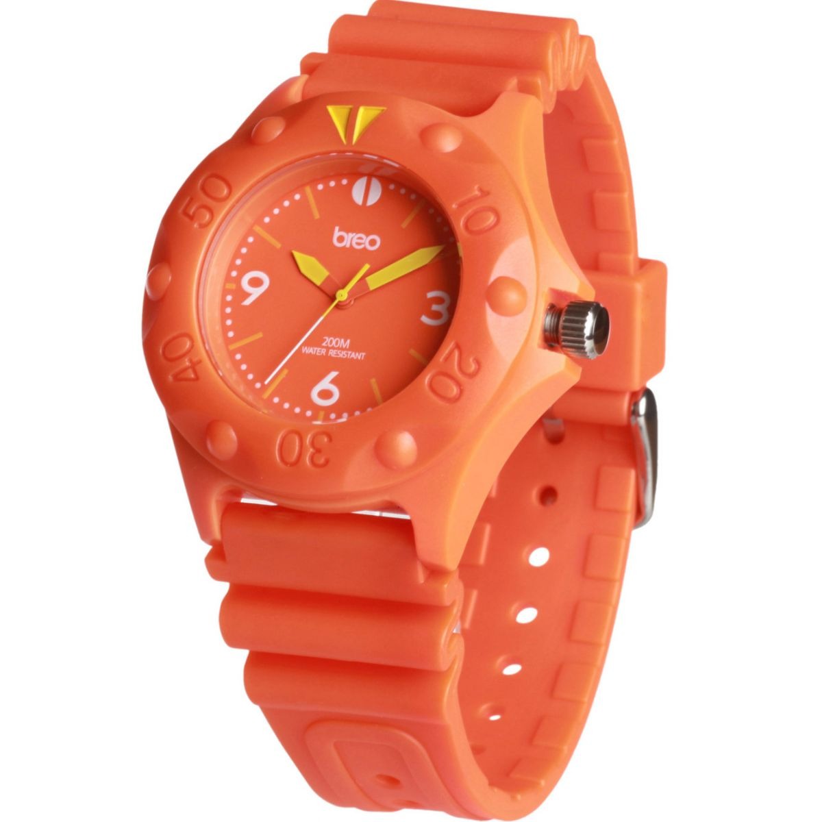 Breo - Watch Orange for Man by Watch Shop GOOFASH