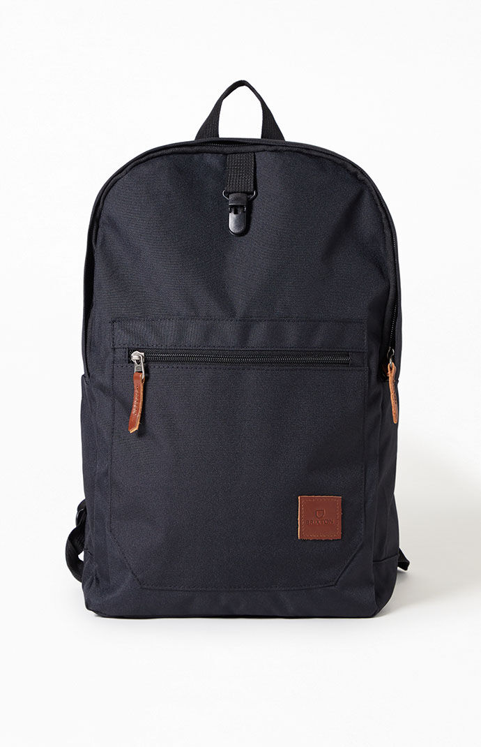 Brixton Gent Backpack in Black Pacsun GOOFASH