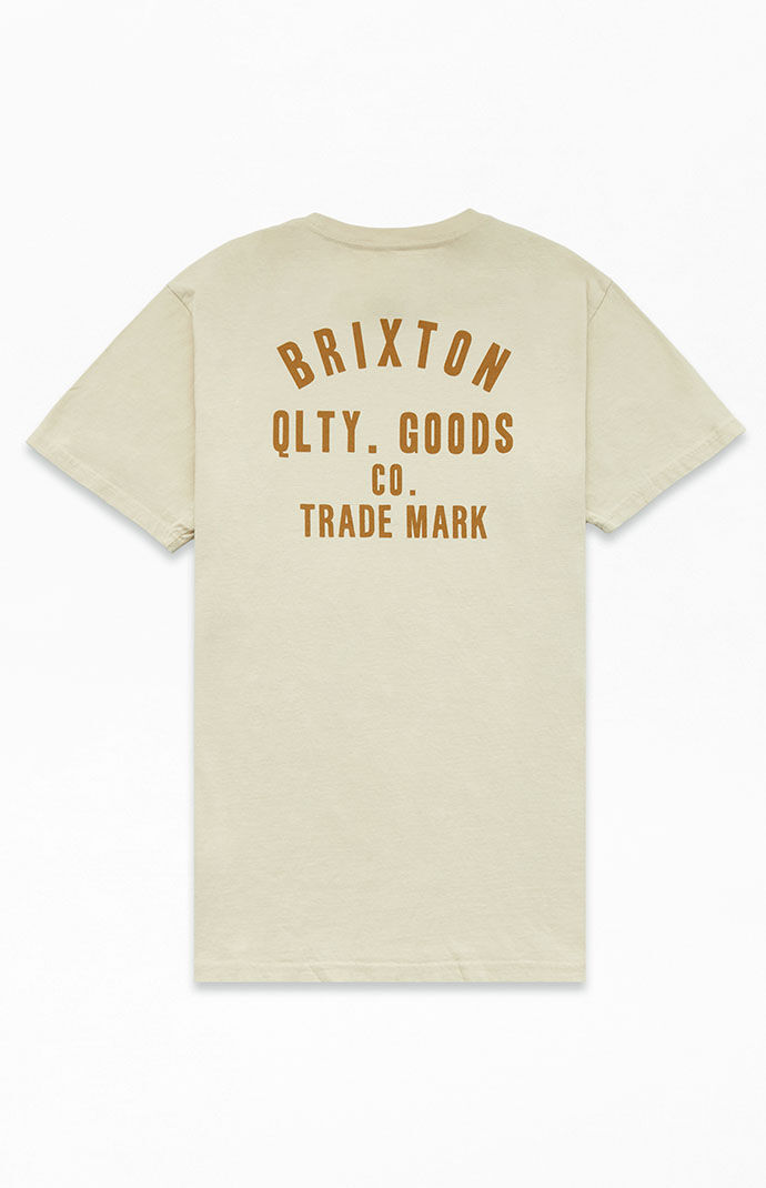 Brixton T-Shirt in Cream - Pacsun GOOFASH