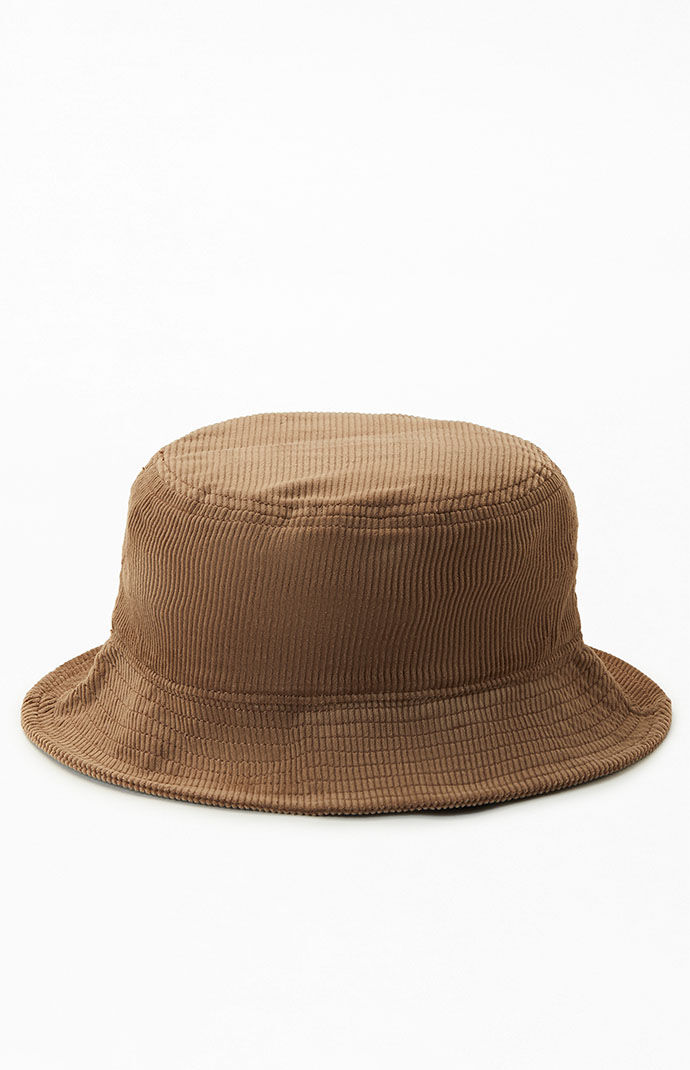 Brown Bucket Hat Pacsun Women GOOFASH