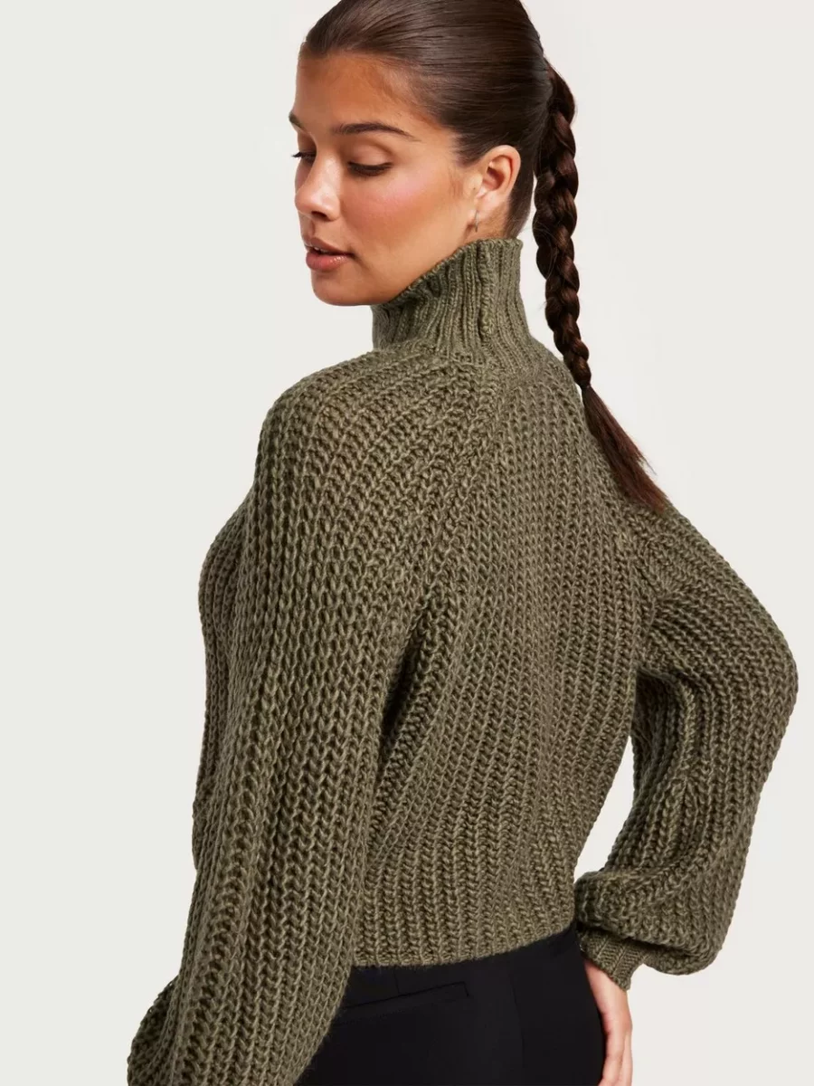 Brown Knitted Sweater - Jjxx Women - Nelly GOOFASH