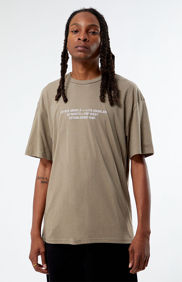 Brown T-Shirt for Men from Pacsun GOOFASH