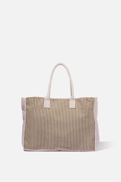 Brown Tote Bag by Cotton On GOOFASH