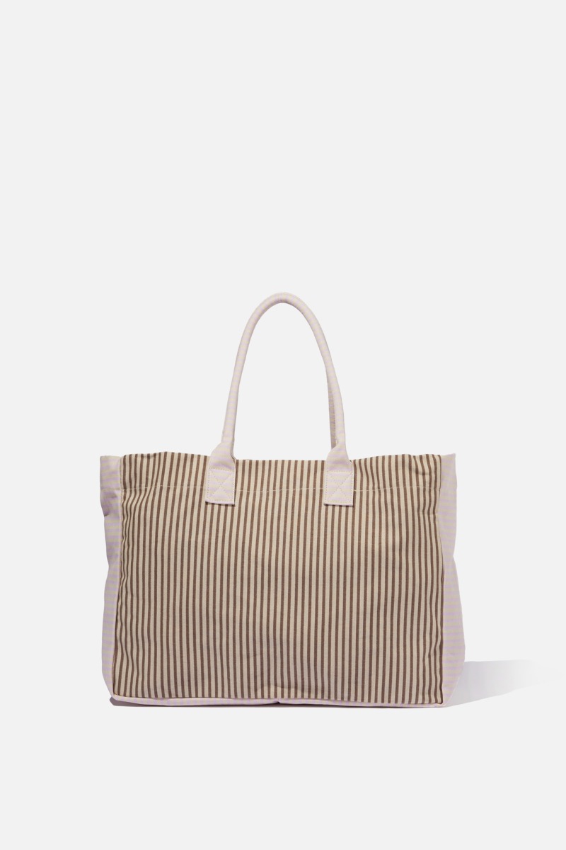 Brown Tote Bag by Cotton On GOOFASH