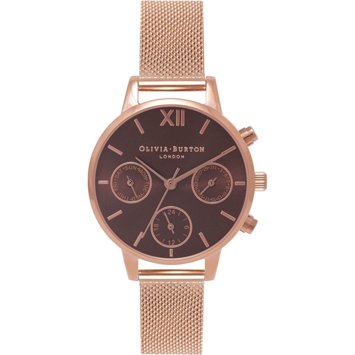 Brown - Watch - Watch Shop GOOFASH