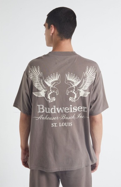 Budweiser - Brown - T-Shirt - Pacsun - Gents GOOFASH