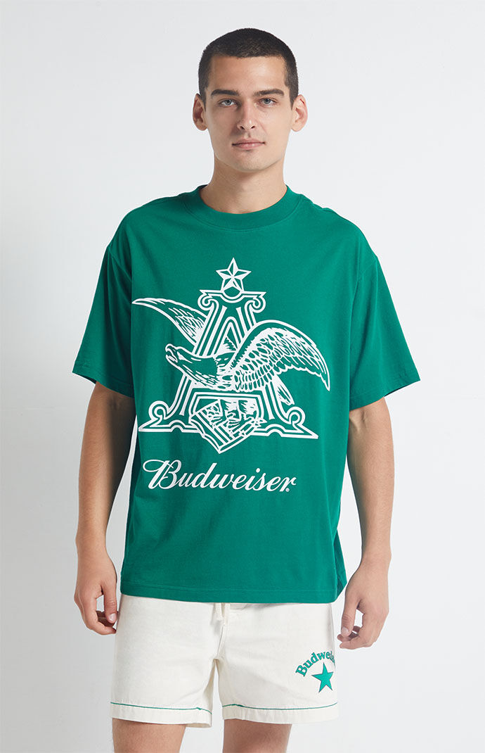 Budweiser - Green - T-Shirt - Pacsun - Man GOOFASH