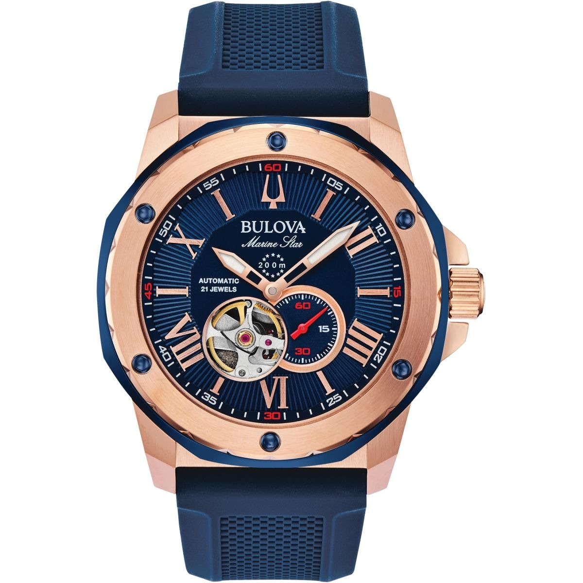Bulova - Blue Watch from Watch Shop GOOFASH