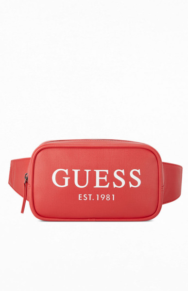 Bum Bag in Red Pacsun Guess GOOFASH