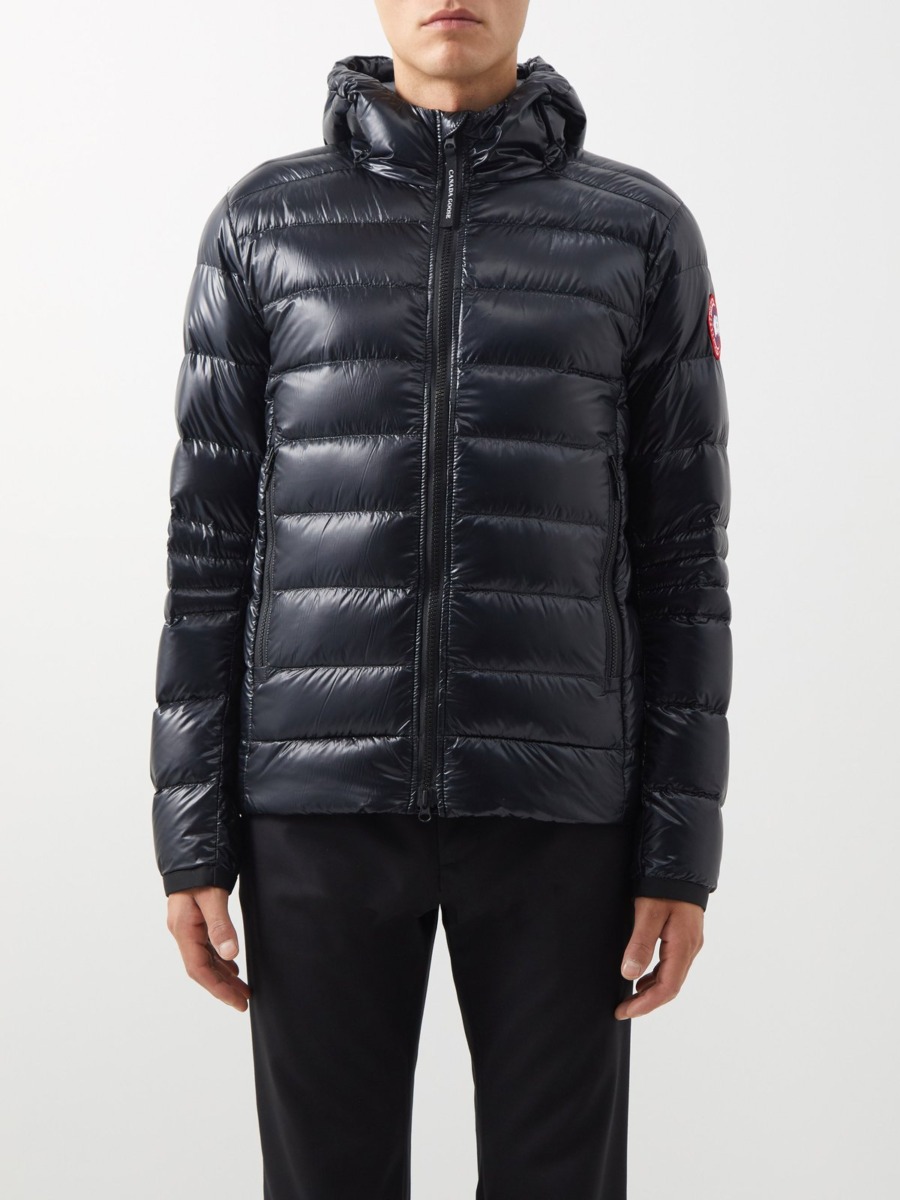 Canada Goose - Men's Down Jacket in Black at Matches Fashion GOOFASH